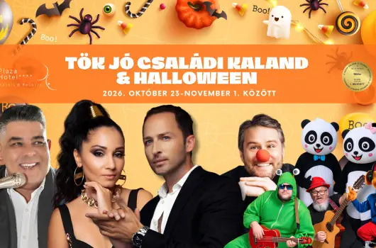 CE Plaza Hotel - T�K J� CSAL�DI KALANDOK - �szi sz�net & Halloween