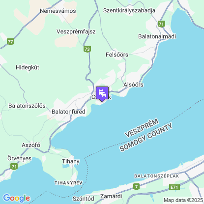 Holiday Hotel Csopak a trkpen